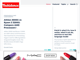 'techidence.com' screenshot