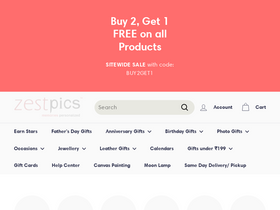 'zestpics.com' screenshot