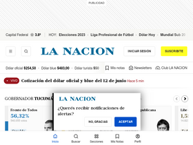 'lanacion.com' screenshot