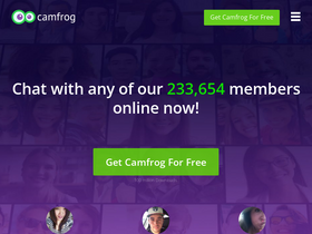 'camfrog.com' screenshot
