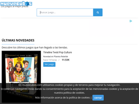 'muevecubos.com' screenshot