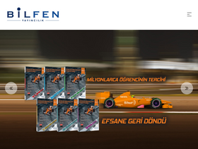'bilfenyayincilik.com' screenshot