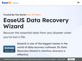 'easeus.com' screenshot