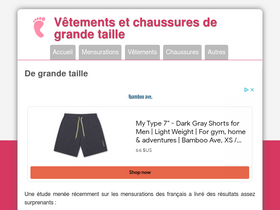 '2-grande-taille.com' screenshot