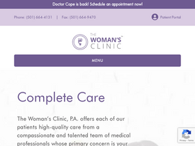 'arobgyn.com' screenshot