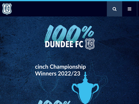 'dundeefc.co.uk' screenshot