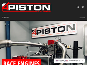 '4pistonracing.com' screenshot