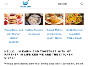 'kitchendivas.com' screenshot