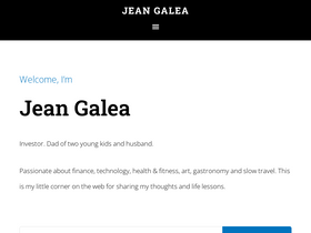 'jeangalea.com' screenshot