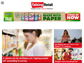 'talkingretail.com' screenshot