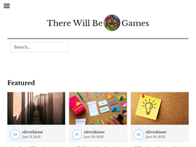 'therewillbe.games' screenshot