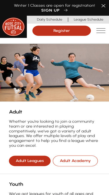 rosecityfutsal.com