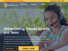'codewizardshq.com' screenshot