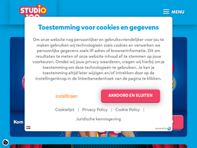 'studio100.com' screenshot