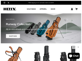 helixsports.com homepage screenshot
