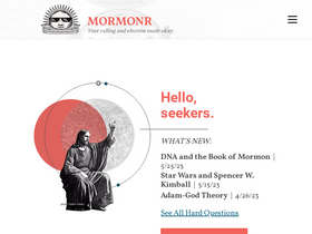 'mormonr.org' screenshot