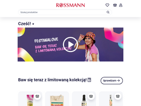 'rossmann.pl' screenshot