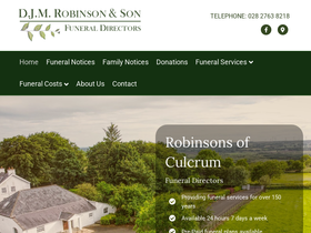 'robinsonsofculcrum.com' screenshot