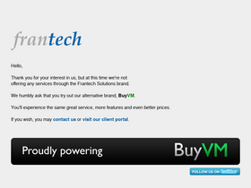 'frantech.ca' screenshot