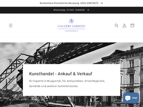 Gallery Jarrodi homepage screenshot