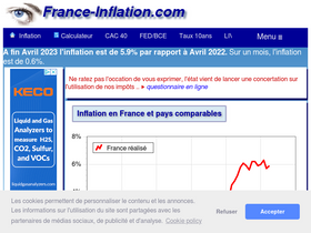 'france-inflation.com' screenshot