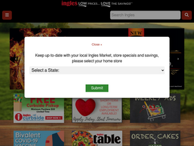 'ingles-markets.com' screenshot