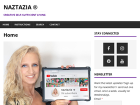 'naztazia.com' screenshot