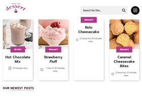 'passthedessert.com' screenshot