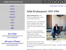 jiddu-krishnamurti.net
