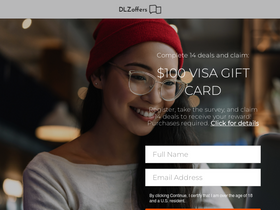'dlzoffers.com' screenshot