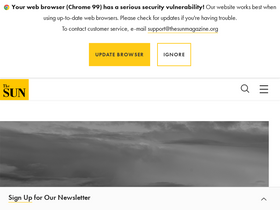 'thesunmagazine.org' screenshot