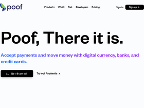 'poof.io' screenshot
