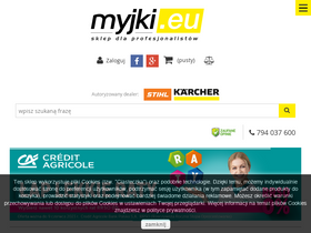 'myjki.eu' screenshot