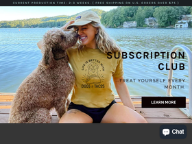 4blackpaws.com homepage screenshot