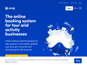 'rezdy.com' screenshot