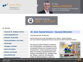 'drbresser.de' screenshot