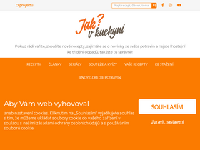 'jakvkuchyni.cz' screenshot