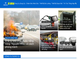 'thietbichuyendung.com.vn' screenshot