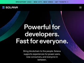 'solana.com' screenshot