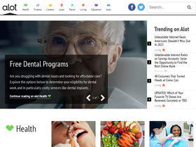'alot.com' screenshot
