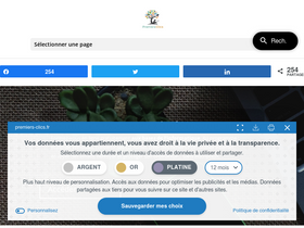 'premiers-clics.fr' screenshot