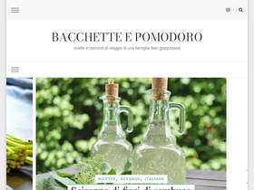 'bacchetteepomodoro.com' screenshot