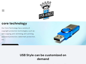 usb-kings.com homepage screenshot
