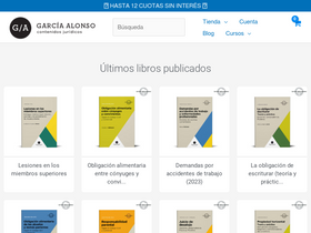 'garciaalonso.com.ar' screenshot