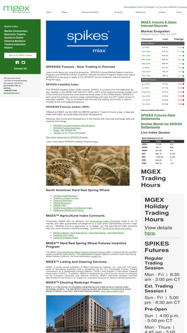 mgex.com