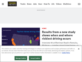 'truckersnews.com' screenshot