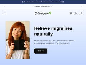 Chillmigrena website screenshot