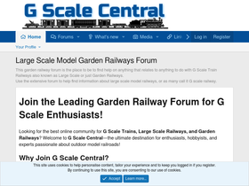 'gscalecentral.net' screenshot