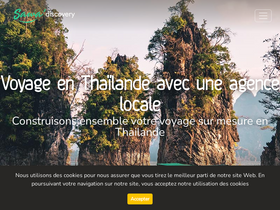 'voyagethailande.fr' screenshot