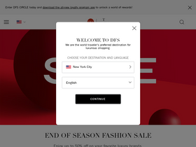 'dfs.com' screenshot